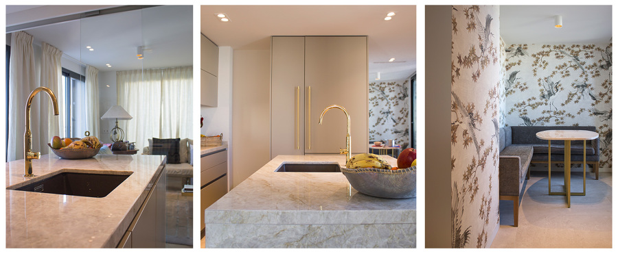 Cocina con office