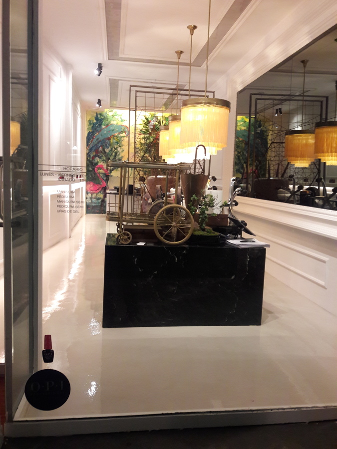 Suelo microcemento