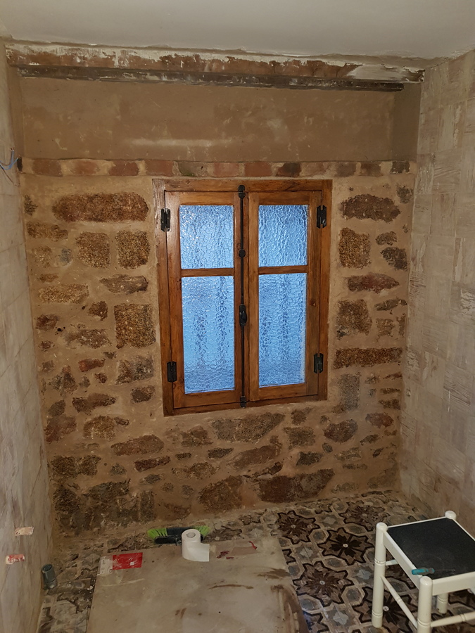 ventana de madera