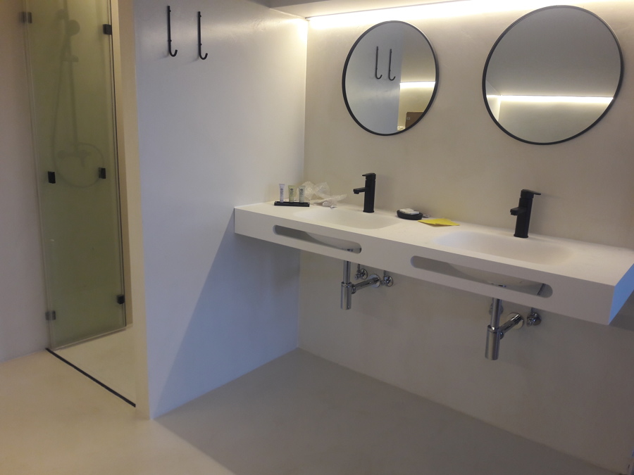 Baño microcemento