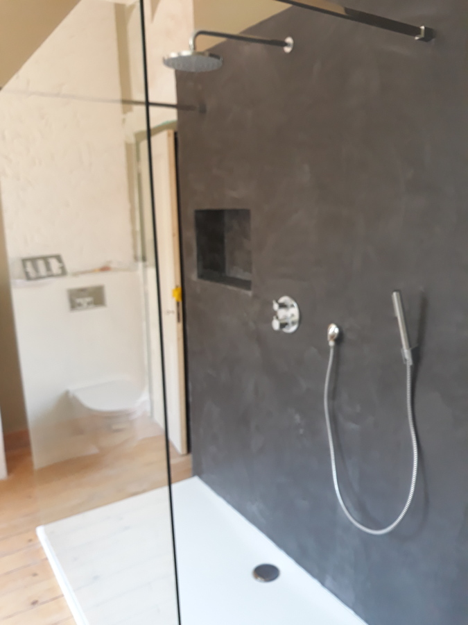 ducha grande con Mortex