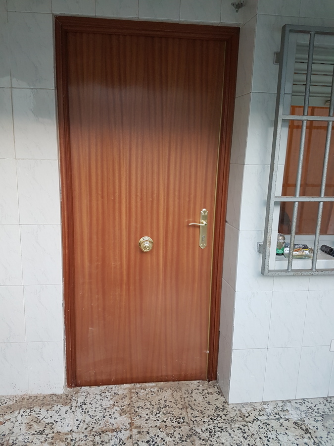 Puerta blindada