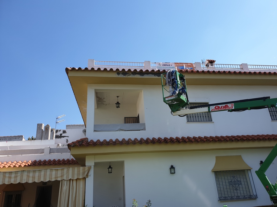 Calle las palomas. Jerez de la fra