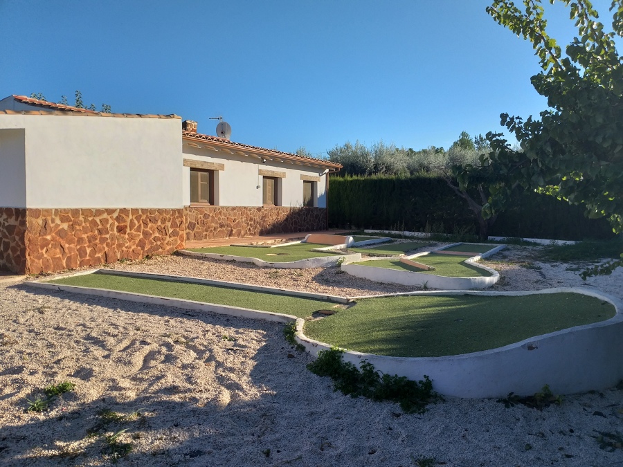 Mini campo de golf