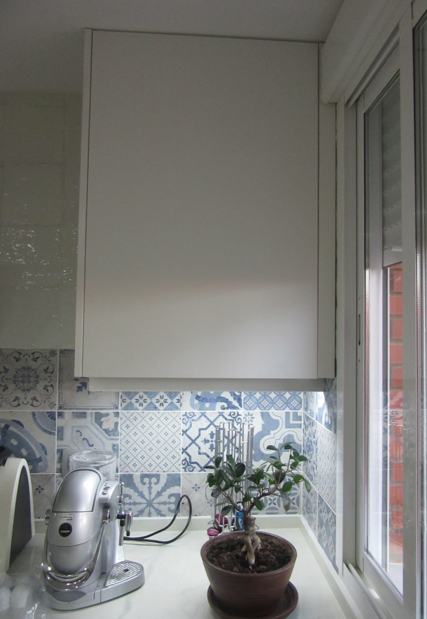 Cocina y muebles.