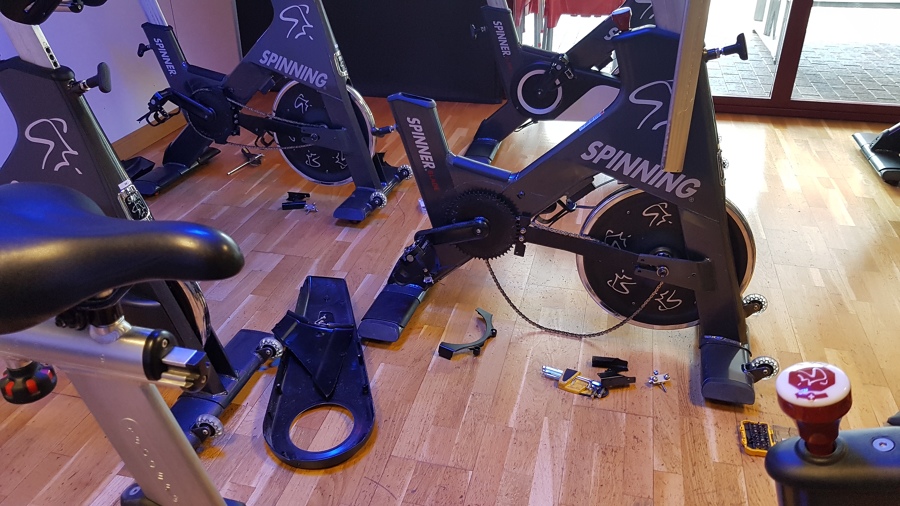 Reparar bici spinning