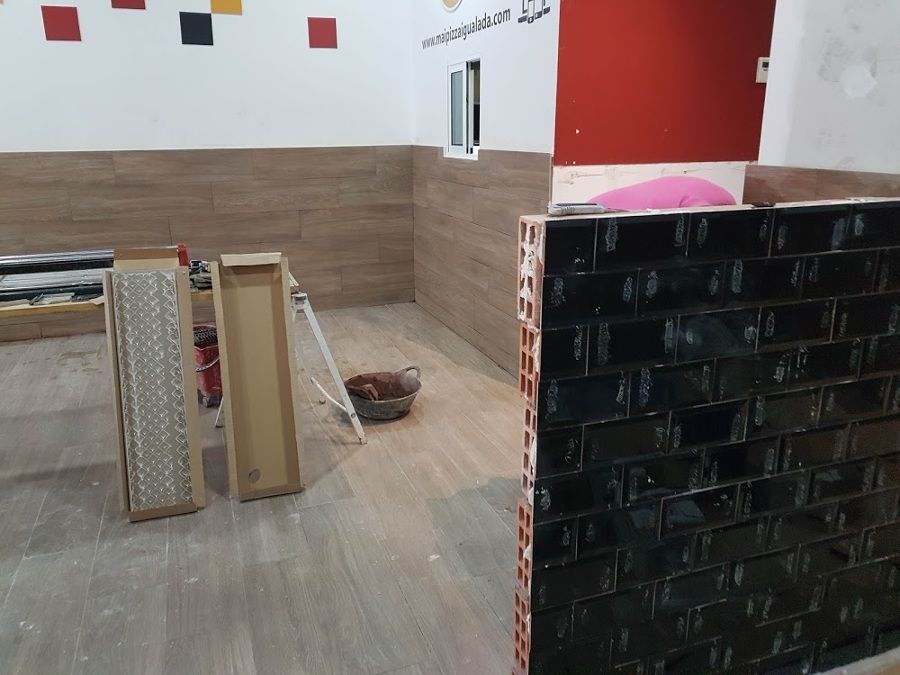 Pavimento gres imitación parquet