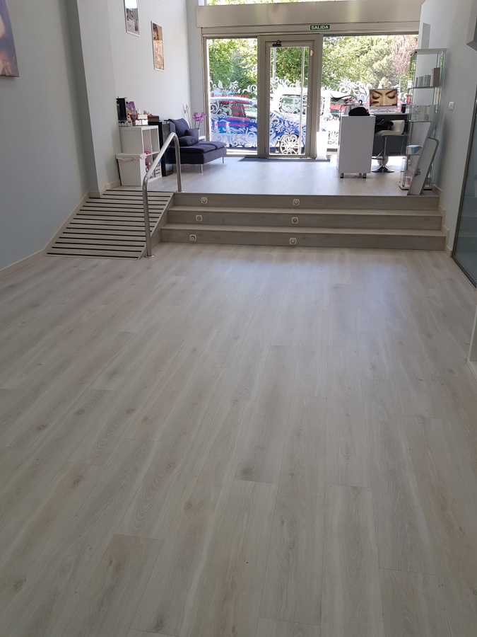 Suelo laminado.