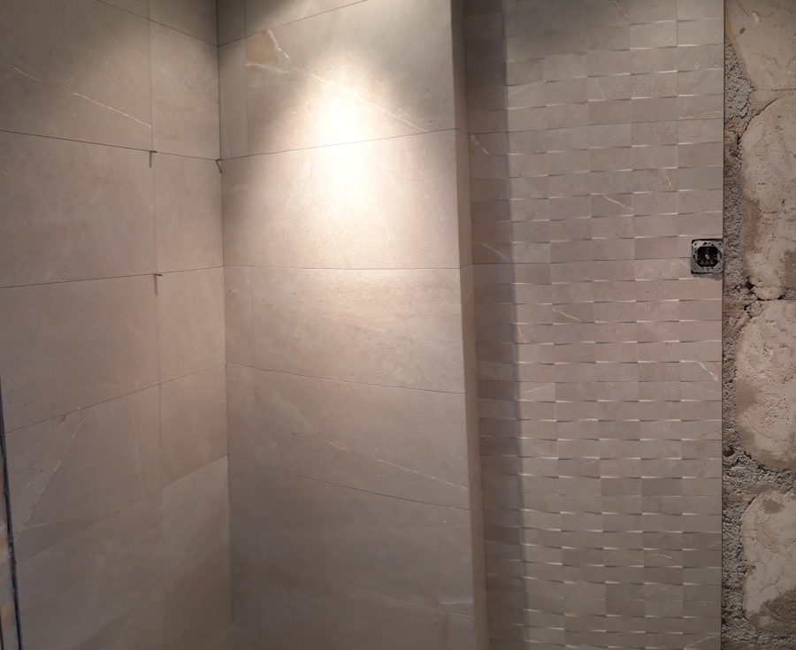 reformando baño