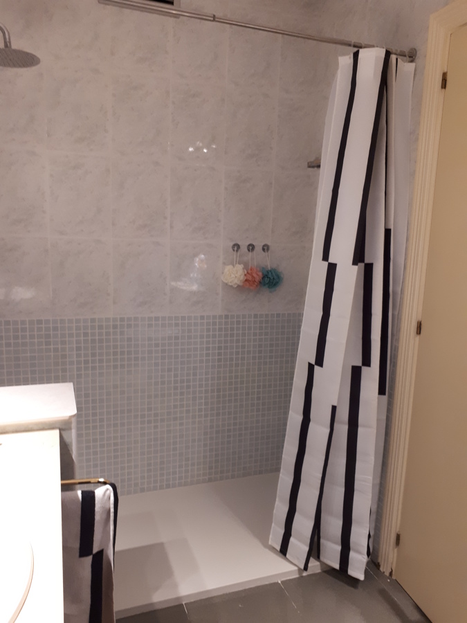 Baño acabado.