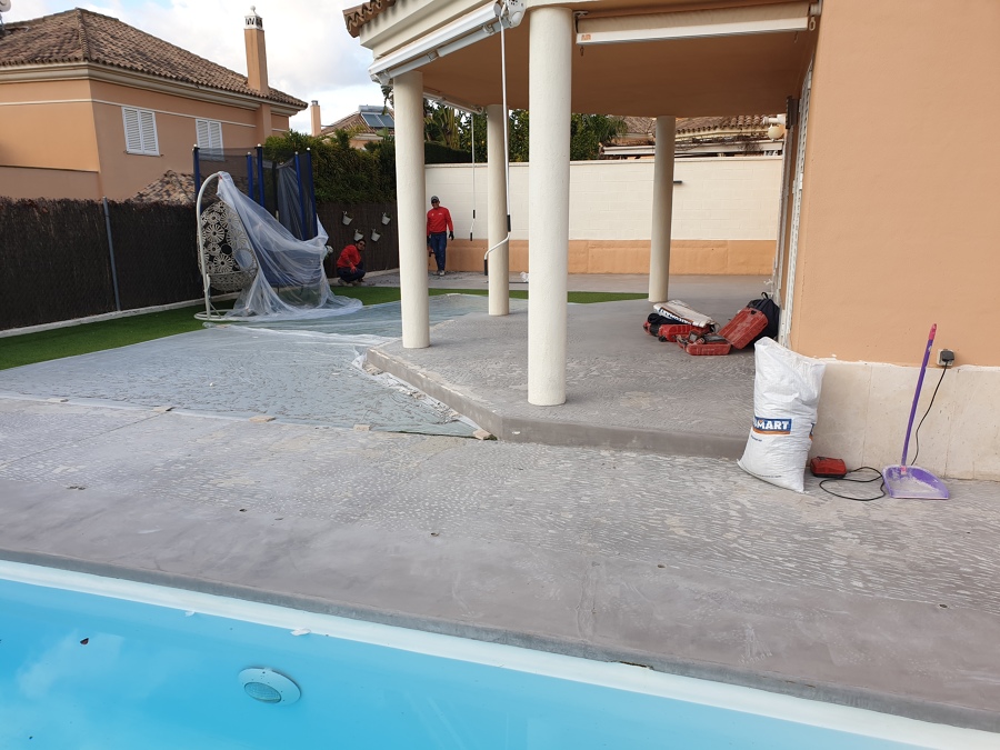Suelo patio