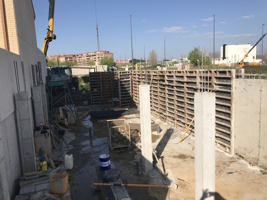 Ejecución muros vivienda unifamiliar