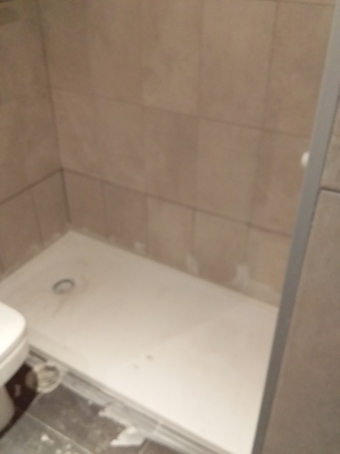 Ducha terminada