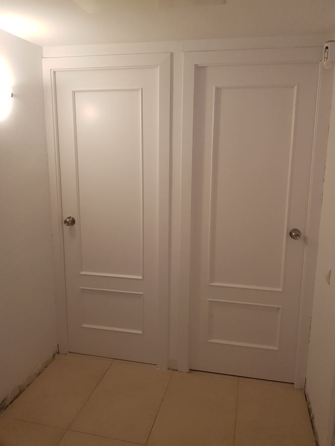 Puertas lacadas