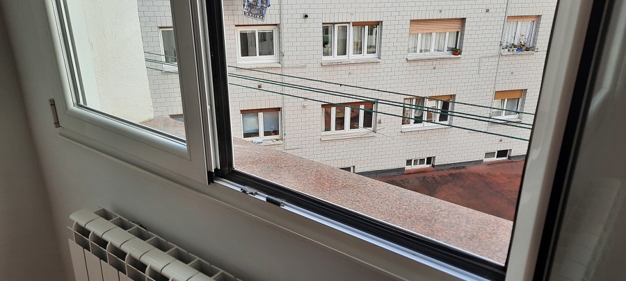 ventana del baño