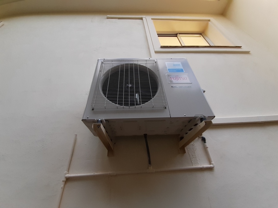 Instalación de aire acondicionado