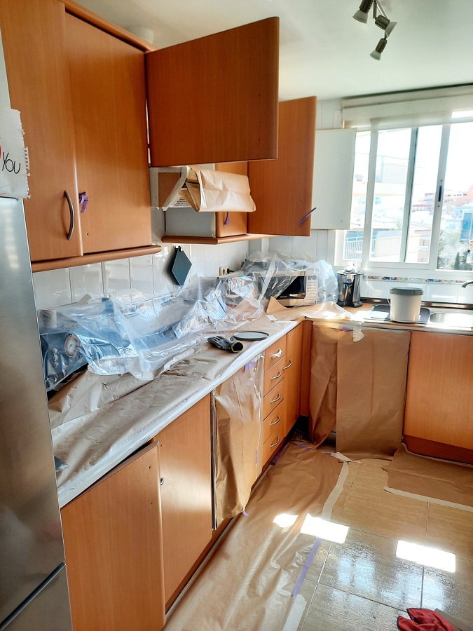 Lacado de cocina