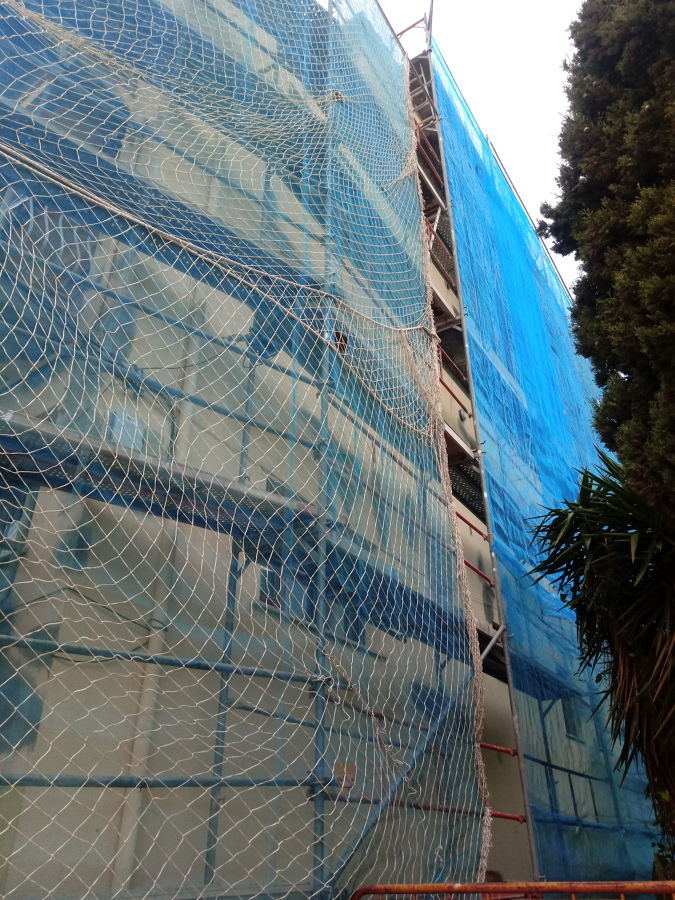 Trabajos en andamios