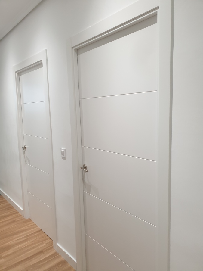 Puertas lacadas
