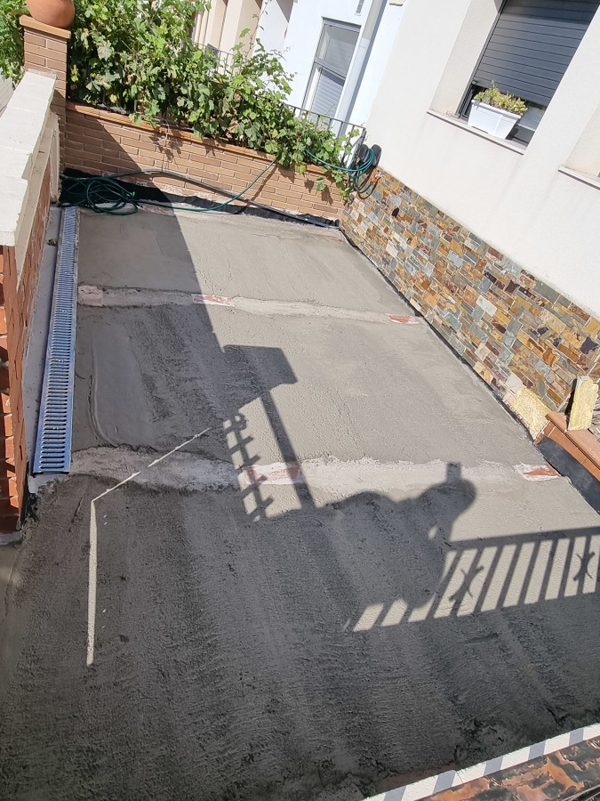 Construcción  de terraza