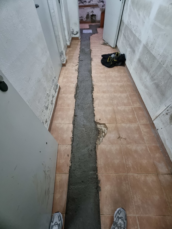 Instalación de tuberia