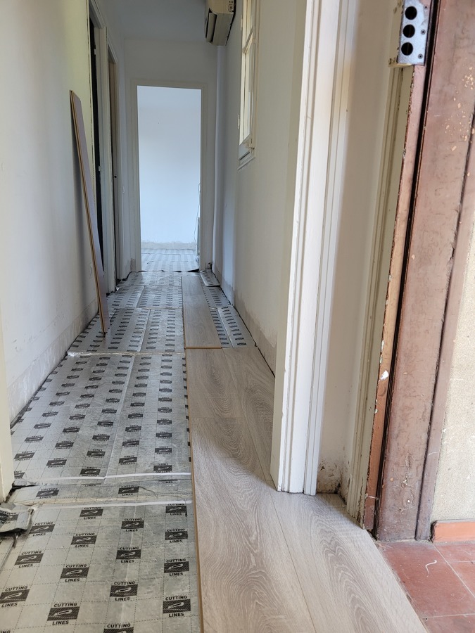 Instalación parquet