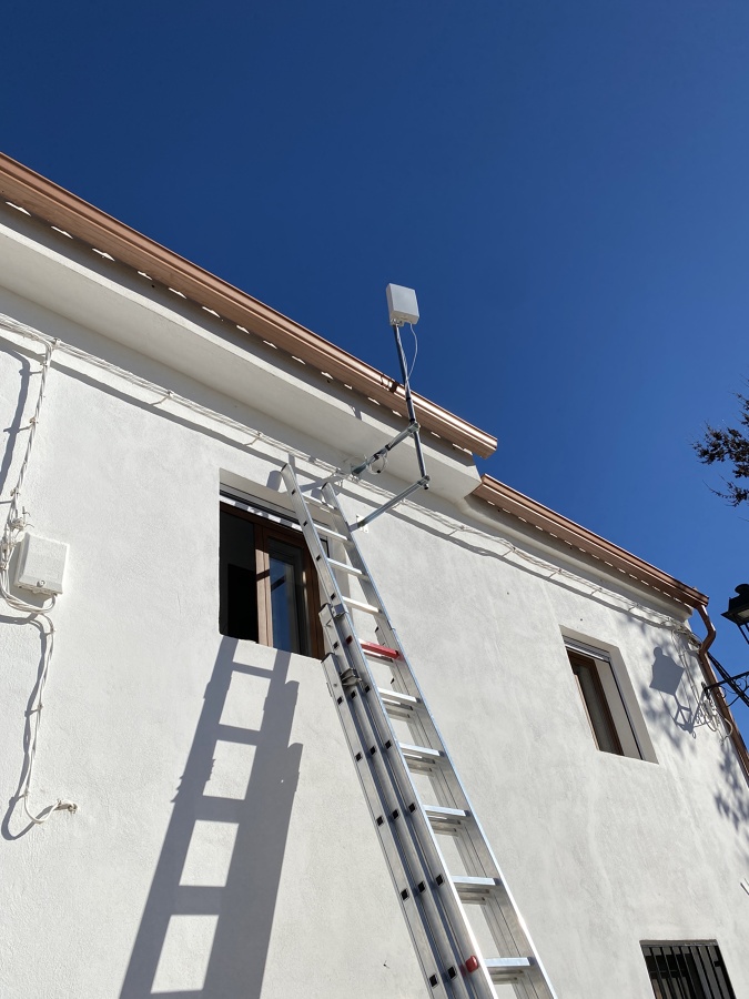 Instalacion antena 5G/4G