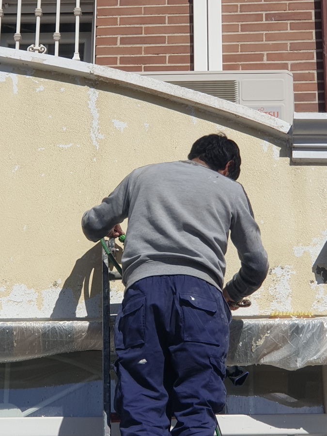 Raspado de pintura