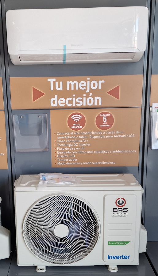 Venta de equipos centralizados,  cassette y split