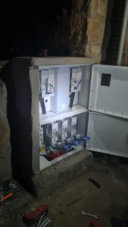 Cambio de cuadros de contadores