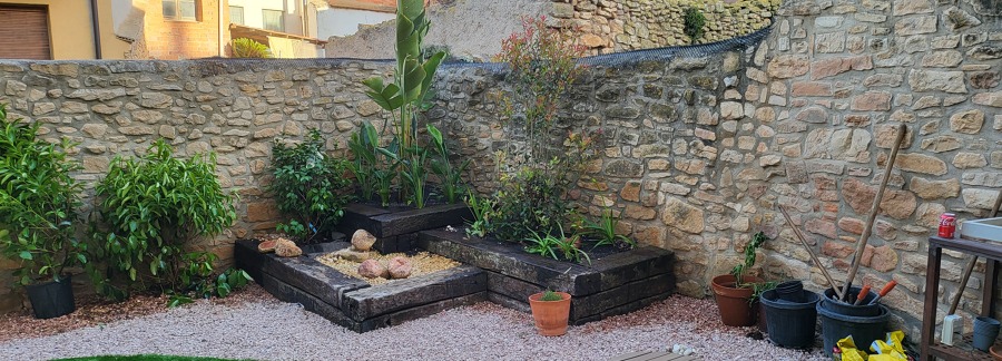 Jardinera madera