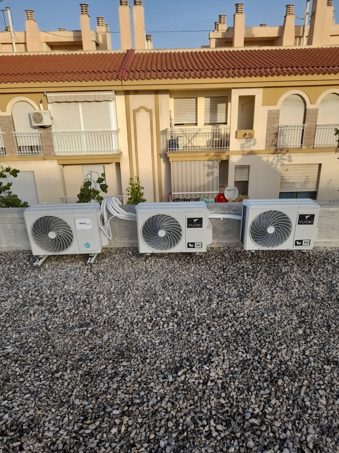 Instalacion Unidades Exteriores En Azotea