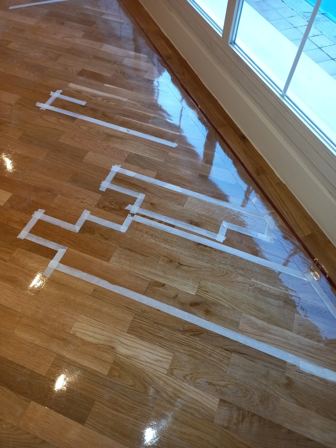 Arreglo parquet