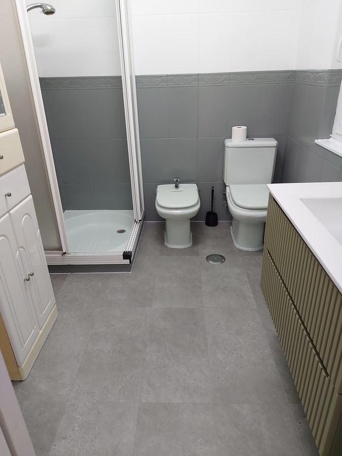 Cambio color baño