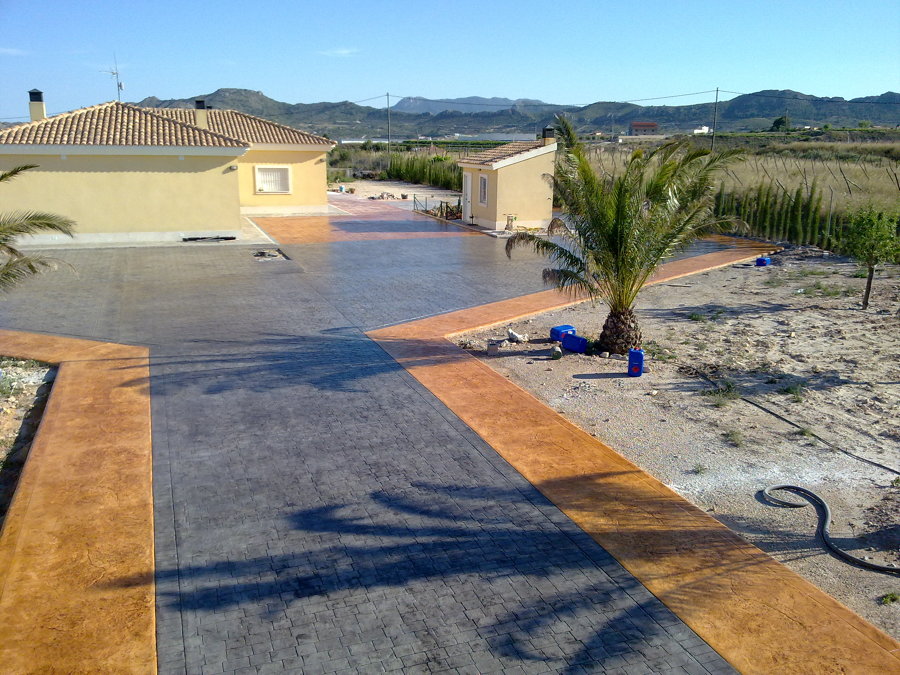 Hormigon impreso