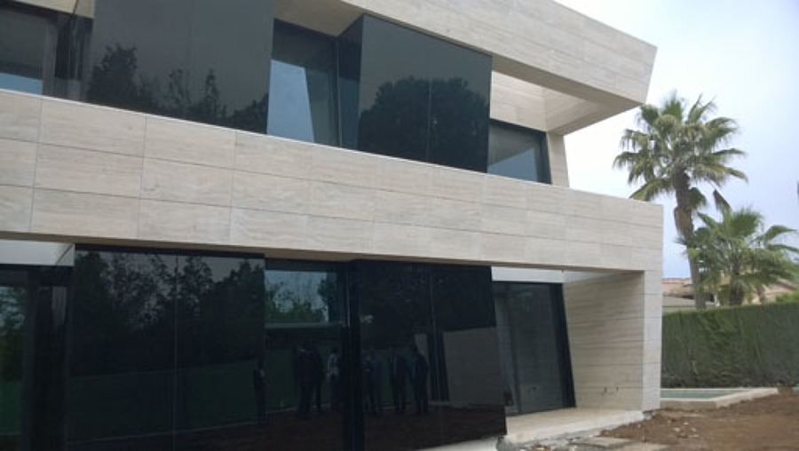 Construcción chalet de lujo