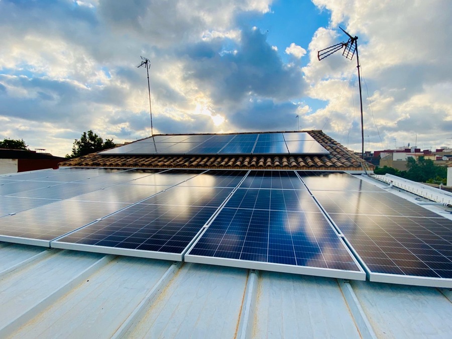 Cubierta fotovoltaica