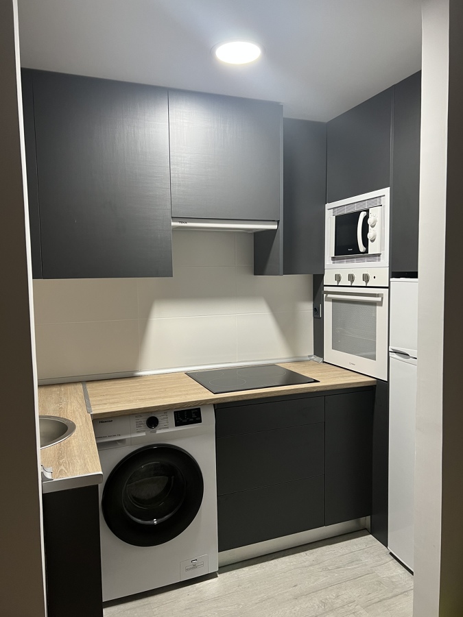 Una cocina pequeña pero con mucho estilo