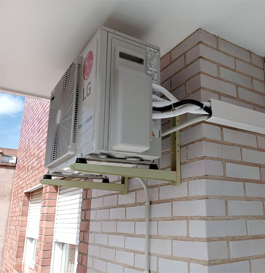 Instalación de bomba de calor