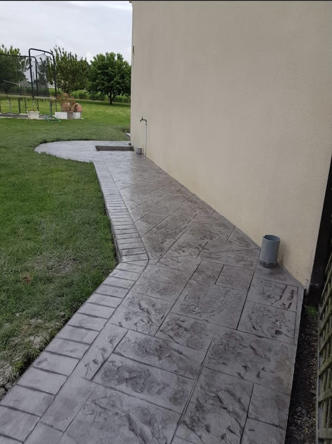 Hormigon impreso