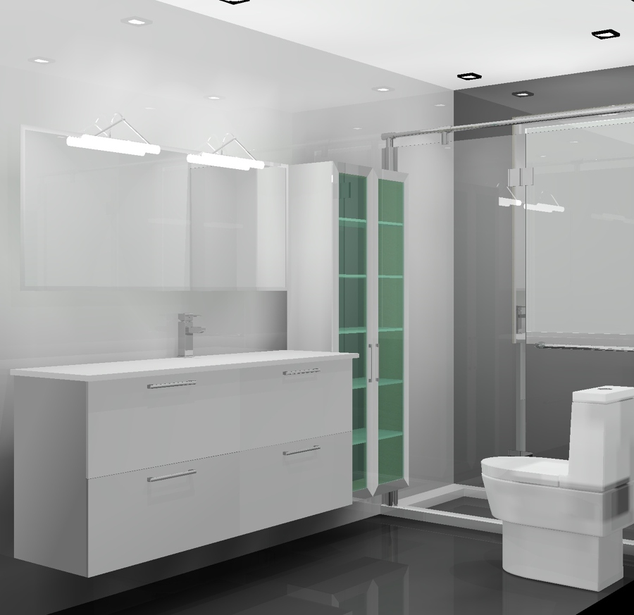 3D baño