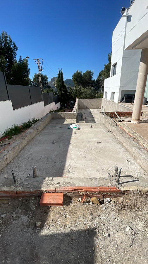 Estructura piscina