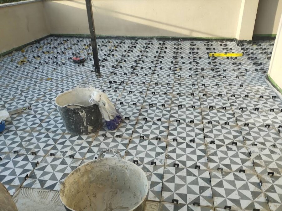 Alicatado terraza