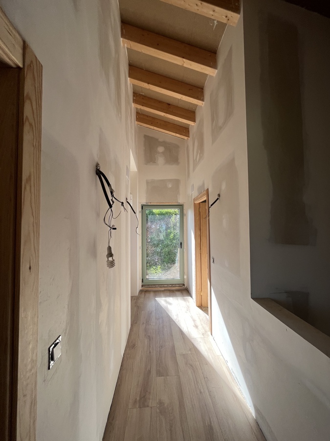 Pasillo obra nueva