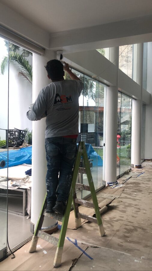 Instalacion de mampara
