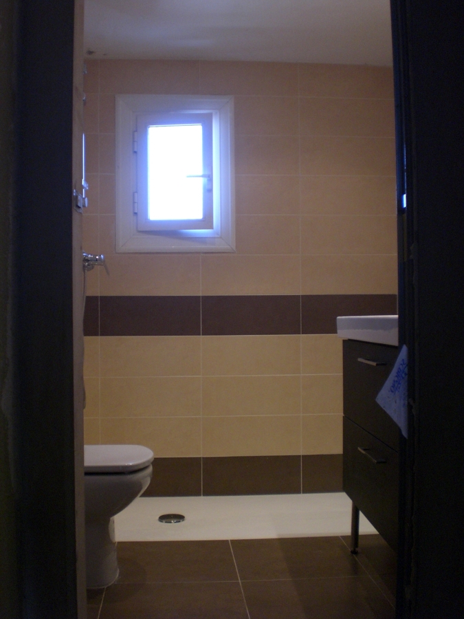 Reforma de baño completa.