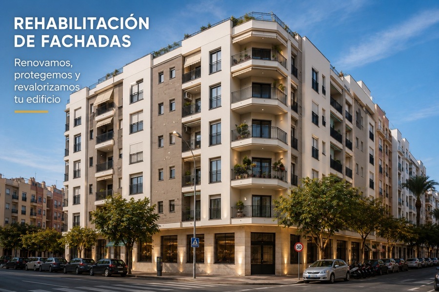 Rehabilitación de fachadas en la Costa del Sol