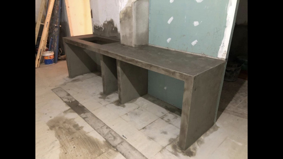 Encimera de obra