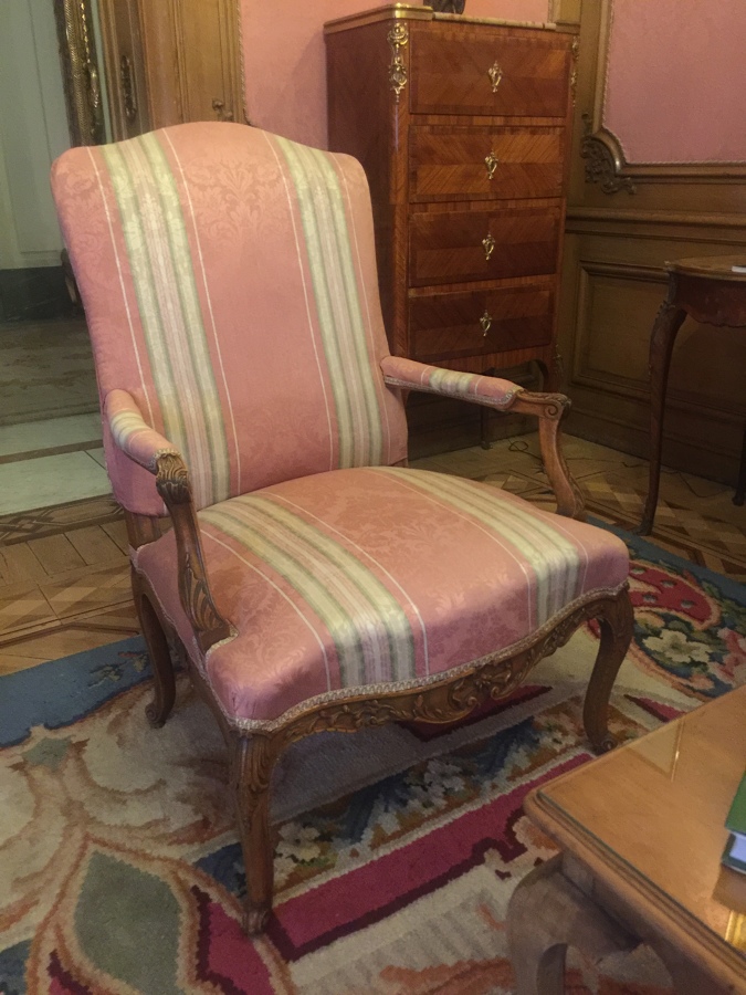 Sillón tapizado
