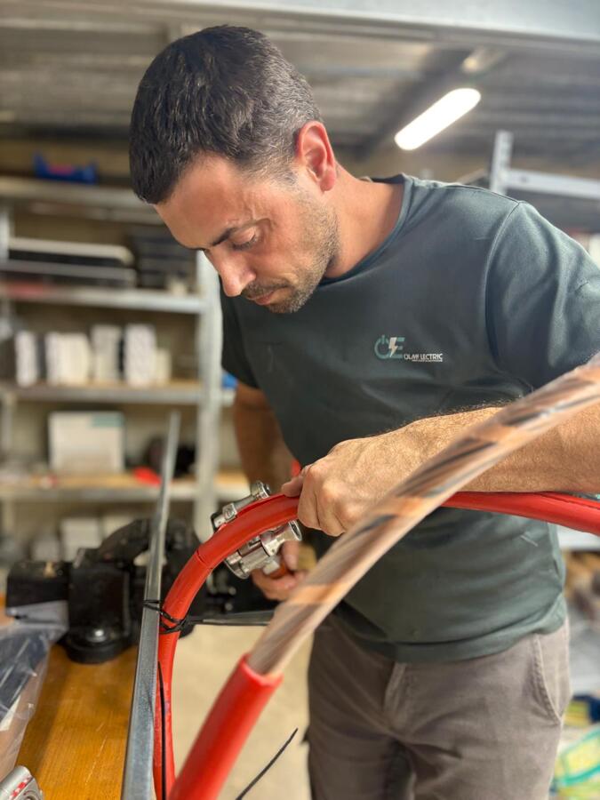 PREPARACIÓN DE CABLES DE 24KV DE ALTA TENSIÓN